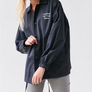 Navy Coach Jacket